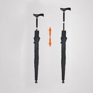 Ombrello Bastone da Passeggio Grande e Robusto con Funzione di Supporto per Escursionismo e Camminata - Product Image 3