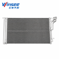 Condenseur en aluminium YunChi pour Hyundai Elantra MT, condenseur 97606-F2000, prix du condenseur de climatisation automobile