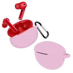 Housse d'écouteur en Silicone pour <span class=keywords><strong>Huawei</strong></span> Freebuds 4i, <span class=keywords><strong>coque</strong></span> de protection pour casque, accessoires adaptés aux Freebuds 4i, étui avec crochet - Product Image 4