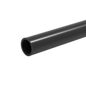 Tubería de Agua Rígida de PVC Negra de 20 mm de Diámetro, Cilindro Duradero para Filtro de Fondo y Drenaje de Acuarios - Product Image 1