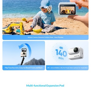 Cámara Insta360 GO 3S 4K, Cámara de Pulgar para Vlogs, Ciclismo, Padres e Hijos, Mascotas, Deportes, Captura de Alta Definición 4K, Videos Nítidos en 4K - Product Image 4