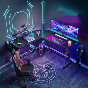 Vekin-soporte de Monitor grande para escritorio, mesa de Gaming en forma de <span class=keywords><strong>L</strong></span> para oficina y casa, venta al por mayor - Product Image 1