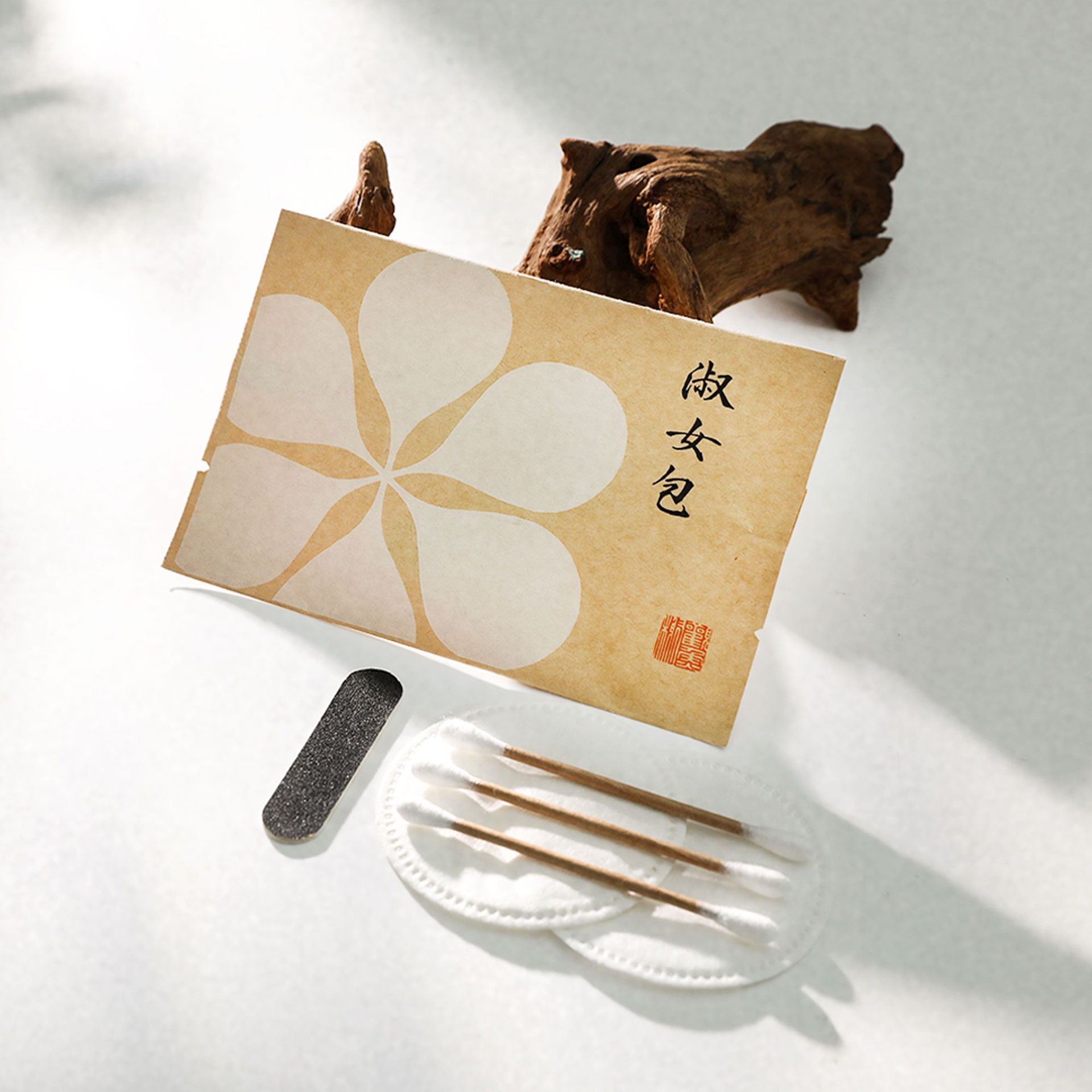Doravina kraft paper four seasons series-care pack-1000 pcs