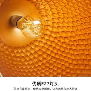 Nueva Lámpara Colgante de Estilo Wabi-Sabi para Restaurante de Diseño Industrial, Lámpara de Noche para Dormitorio, Lámpara de Barra, Lámpara Colgante - Product Image 6