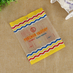 Sac en plastique transparent personnalisé avec logo imprimé, fermeture éclair, pour aliments et loisirs, avec soudure latérale de couleur exquise, idéal pour les expositions - Product Image 3