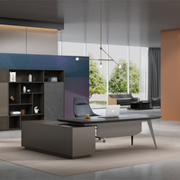 Ensemble de combinaison moderne design professionnel et luxueux pour bureau de direction Vente directe d'usine Modulaire de haute qualité à usage domestique