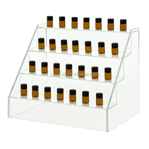Exhibidor de Acrílico Transparente de 3 Niveles para Mostrador, Personalizado al por Mayor - Product Image 4