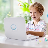 Tableta Educativa Bilingüe Inglés-Árabe para Niños, Máquina de Lectura, Pantalla LED, Plástico ABS, Funciona con Batería