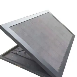 Tela fixa superior 960x960mm para instalação externa de armários de ferro LED de tela LED de publicidade HD painel à prova d'água