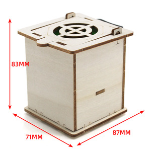 Kit scientifique de bricolage pour enfants de 4 à 6 ans, modèle de machine à laver en bois, jouet éducatif à assembler - Product Image 5