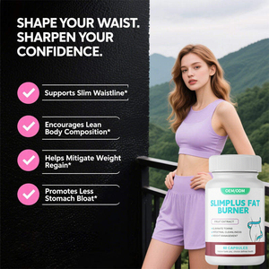 Kapsul Pelangsing Label Pribadi untuk Wanita, Mendukung Pencernaan, Ekstrak Teh Hijau, Pengaturan Metabolisme, Formula Herbal, Dapat Disesuaikan - Product Image 3