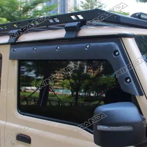 Pare-pluie déflecteurs de vitres latérales de voiture, pour Suzuki Jimny JB74W JB64W JB74 JB64 2018 2019 2020 2021 2022 2023