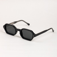 Gafas de Sol Cuadradas Vintage de Alta Calidad con Montura CP y 3+2 Bisagras, Gafas de Sol Retro de Diseñador para Hombre y Mujer 2026