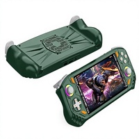 Console de jeu portable YUXU RG56PRO EmuELEC, design rétro, double joystick, écran portable 1280x720, batterie 5000mAh, jeux classiques