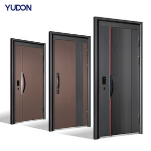 Portes extérieures en alliage de zinc YUDON DOOR avec design personnalisé pour s'adapter au style de vos portes d'entrée et à votre porte d'entrée unique - Product Image 1
