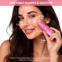 Baume multi-usages PDRN Pink Collagen Volume 5% Volufiline Stick, combleur des rides nasogéniennes, raffermissant du visage, anti-rides avec ADN de saumon