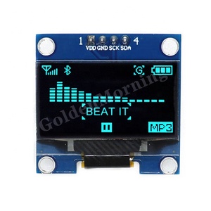 GME12864-85 SSD1315/SSD1306 4 Chân IIC 1.3 <span class=keywords><strong>Inch</strong></span> <span class=keywords><strong>OLED</strong></span> 1.3 <span class=keywords><strong>Inch</strong></span> Mô-đun Hiển Thị <span class=keywords><strong>OLED</strong></span> - Product Image 1