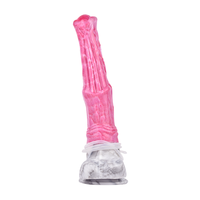 Dildo rose de 12 pouces en forme de pénis de cheval, éjaculateur, gode anal fantaisie, masturbateur, jouets sexuels et jeux pour adultes pour femmes, hommes et gays