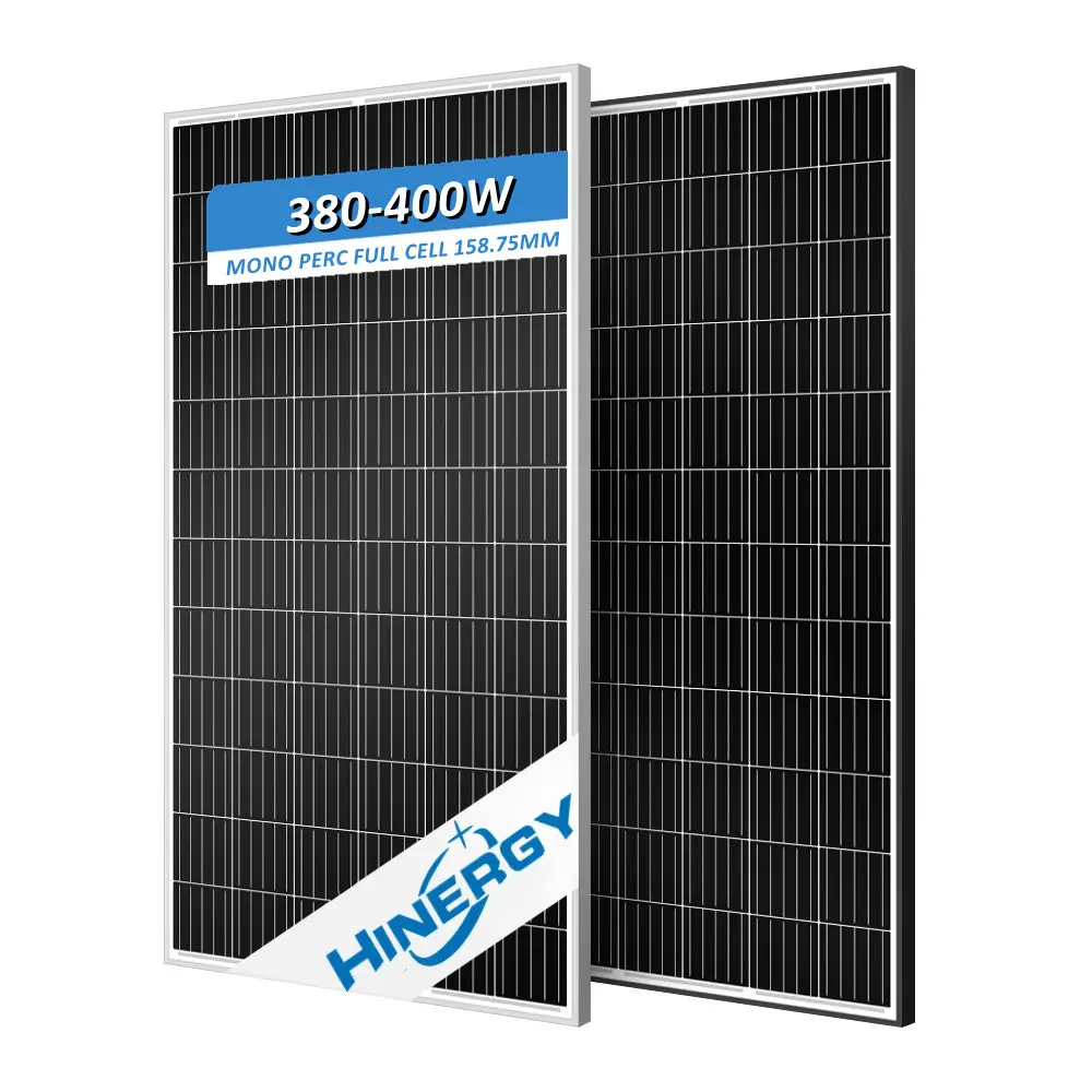 Hinergy G1 Monofacial Painel Solar 380W 390W 400W 500W 600W 1000W Painéis Fotovoltaicos Mono PV Módulo Preço