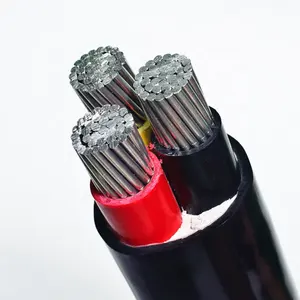 Cable de alimentación blindado, cinta de acero de 3 núcleos xlpe, 35mm, 240mm, 300mm, precio con cable de tierra