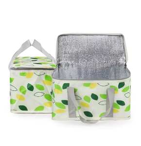 Panier de pique-nique en gros, sacs de pique-nique avec sangle de suspension, sac isotherme multicolore grande capacité - Product Image 3