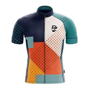 Maillot de cyclisme unisexe haut de gamme léger à séchage rapide personnalisé à manches courtes pour événements d'équipe de course sur route et sports de plein air - Product Image 1