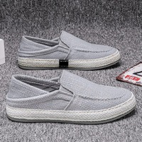 Zapatos de Hombre de Alta Calidad, Zapatos Casuales de Lino para Verano, Zapatos Modernos y Cómodos para Hombre