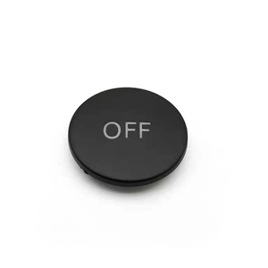 Air Conditioning Switch <strong>Knob</strong> Button Covers Small Circular Cover Black New Automobile Part for VW Touareg - Product Image 4