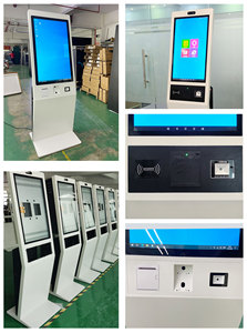 43 inch mã <span class=keywords><strong>QR</strong></span> Đầu đọc thẻ máy in tùy chọn thanh toán thiết bị đầu cuối màn hình cảm ứng kiosk - Product Image 3
