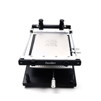 Imprimante manuelle de pâte à souder NeoDen FP2636 SMT portable sans cadre ou avec cadre pour pochoirs
