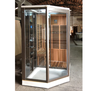 <span class=keywords><strong>Sauna</strong></span> a <span class=keywords><strong>infrarossi</strong></span> <span class=keywords><strong>e</strong></span> bagno turco con doccia a vapore chiusa - Product Image 5