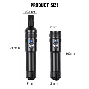 Có Thể Sạc Lại USB IP68 Không Thấm Nước LED Đèn Pin Cho Macro Nhiếp Ảnh Dưới Nước Video Quay Phim Người Mới Bắt Đầu Của Sao Lưu Lặn - Product Image 3