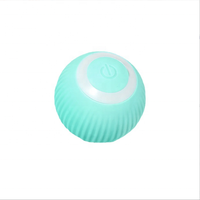 Nouvelle balle interactive intelligente pour animaux de compagnie, avec mouvement automatique, rebondissement, rotation, 3 modes interactifs et lumières, balle roulante active