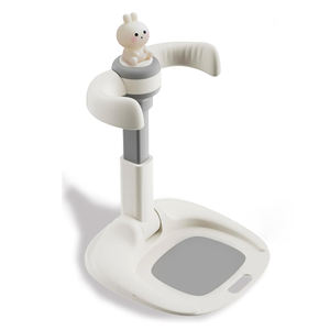 Conception de lapin Support de douche pour tout-petits Bain de bébé avec support Base antidérapante Support de douche de bébé réglable - Product Image 1