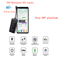 Dispositif de suivi GPS de véhicule avec logiciel et applications de système de suivi de voiture Ip67 et Gps étanches