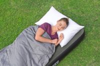 Matelas pneumatique Bestway 6713K Tritech Jr. Twin 1,85 m x 76 cm x 25 cm, matelas de camping gonflable compact de haute qualité