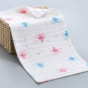 Lingette carrée en gaze de coton ultra douce, multi-couleurs, serviette pour les mains et le visage, tissée, multi-usage, pour toutes les saisons, pour la maison, pour tous - Product Image 5