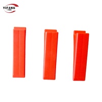 Système de nivellement de carreaux en plastique moderne, épaisseur 1,5 mm, avec clips et cales, imperméable et durable pour le nivellement des sols de bureau