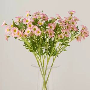 باقة من الزهور الأشياء الزخرفية خلفية الزفاف الزهور الاصطناعية ديكور الزفاف البابونج ديزي - Product Image 2