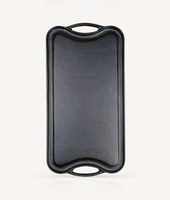 Maison Jardin Extérieur Ustensiles de Cuisine Grille Réversible en Fonte Plaque de Camping BBQ Grill Plate