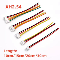 Connecteur de câble JST XH2.54 XH 2.54mm, prise mâle 2/3/4/5/6/7/8/9/10/12 broches, longueur de câble 26AWG