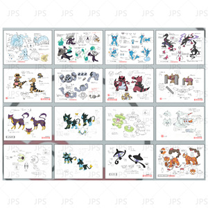 JPS Pokmoned Poloroids Stuidoes VOL2.0 Pokemoned Blind Box Elf Baby Pokemoned Art Photo Sticker Album Trading Collectible Card - Product Image 3