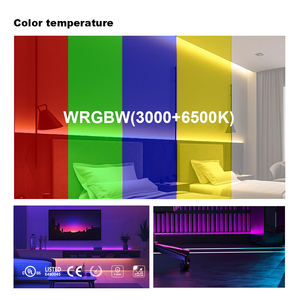 Tira de LED COB WRGBW Ultra Suave, Iluminación Lineal Multicolor, Sin Puntos LED - Product Image 5
