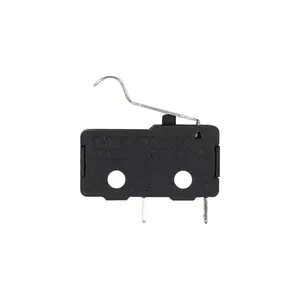 Zhongshan Baiqiao Washing Machine Water Heater Parts T125 10A Plastic Steel Limit Micro Switch