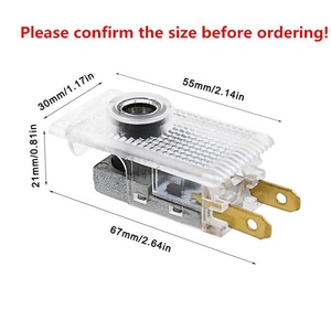 ไฟส่องโลโก้ LED สำหรับประตูรถยนต์ Mercedes Benz <span class=keywords><strong>W210</strong></span> W639 E220 E200 <span class=keywords><strong>E230</strong></span> E240 324 Sprinter Viano Vito - Product Image 3