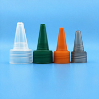 Bouchon à vis en plastique PP 18/410 20/410 24/410 28/410 avec embout anti-déversement pour bouteilles de boissons