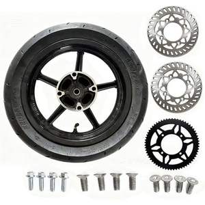 Kit de Repuesto de Rueda de Aluminio Kenda Curve de 12 Pulgadas para Bicicleta de Montaña ATV con Neumático y Rotores de Freno para Uso Fuera de Carretera - Product Image 2