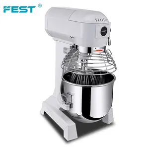 Fest商用20L大容量多功能搅拌机机械，带不锈钢碗搅拌器