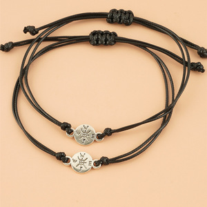 Juego de 2 Pulseras de Brújula de Graduación Universitaria con Tarjeta de Felicitación, Regalo Inspirador para Él y Ella, Pulsera con Mensaje de Éxito - Product Image 4