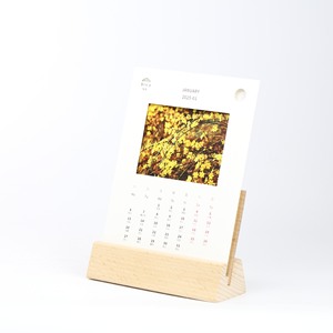 Base de madera maciza para calendario, soporte moderno y sencillo para escritorio de oficina, para calendarios, tarjetas de visita, menús - Product Image 4